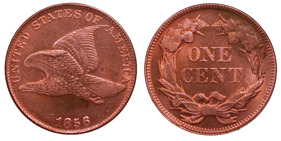 Counterfeit 1856 Flying Eagle Cent