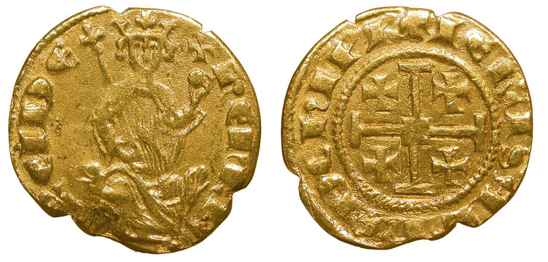 Counterfeit Cyprus Henry II Gold Coin #2