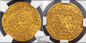 Featured Medieval Coin: SCOTLAND James I   1406-1437 1/2 Lion (Demy)