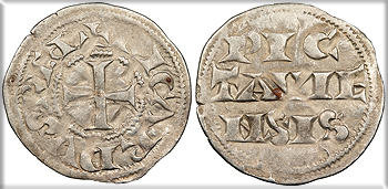 Featured Medieval Coin: ANGLO-GALLIC Richard I, the Lionhearted, as king Poitou  1189-1199 Denier